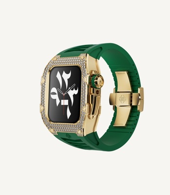  Apple Watch Case - RST - GREEN - SWAROVSKI قاب اپل واچ - RST - سبز- SWAROVSKI  