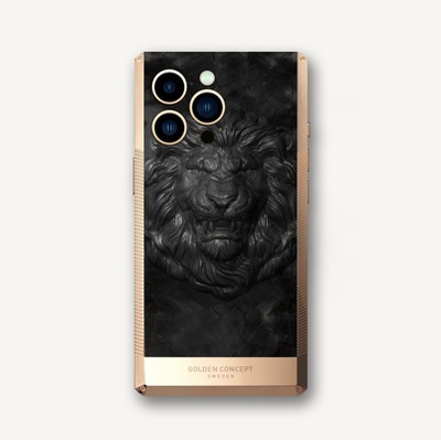قاب آیفون iPhone Case - Lion Edition - Rose Gold