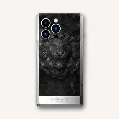 قاب آیفون iPhone Case - Lion Edition - Silver