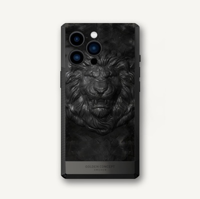 قاب آیفون iPhone Case - Lion Edition - Black