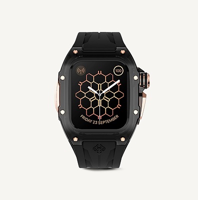 قاب اپل واچ Apple Watch Case / RSTR45 - SMOKEY BLACK ROSE GOLD